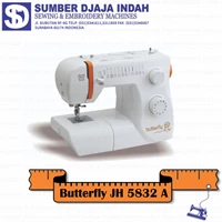 Portable Sewing Machine Butterfly JH5832A