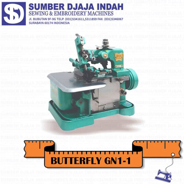 Home Industry Sewing Machine Traditional Butterfly GN1-1
