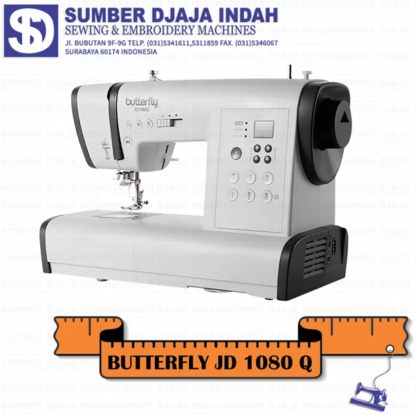 Portable / Mini Sewing Machine Butterfly JD1080Q