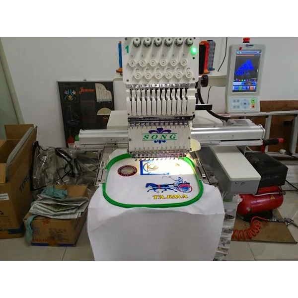 Song 1 Head embroidery machine