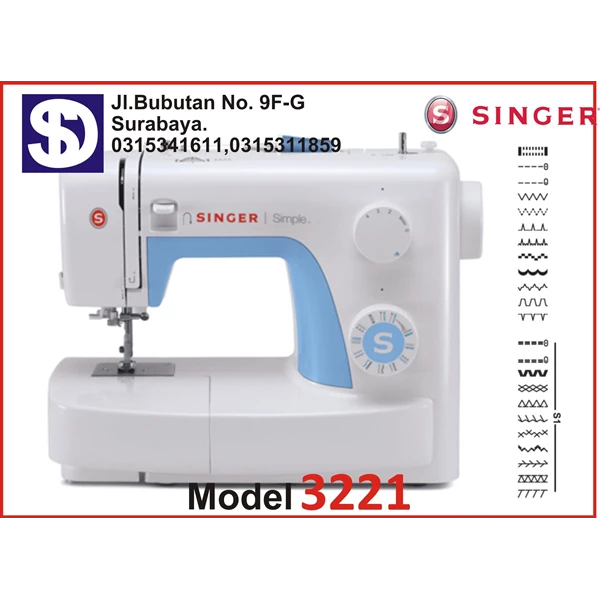 Singer sewing machine Type 3237