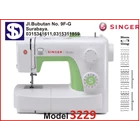 Singer sewing machine Type 3229 1