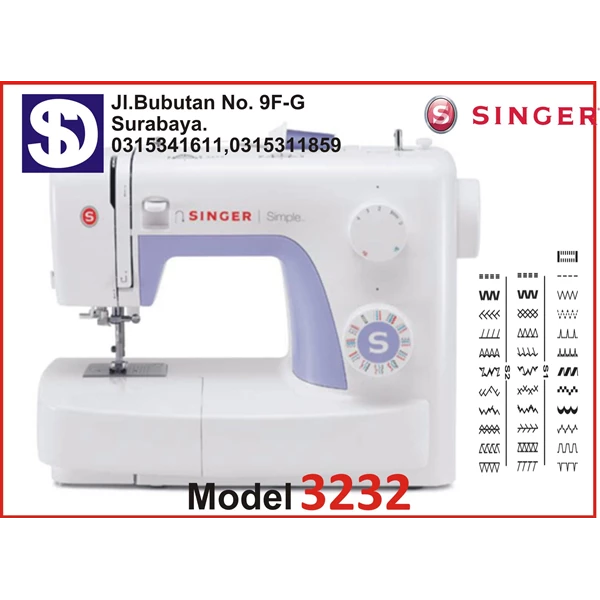 Singer sewing machine Type 3232
