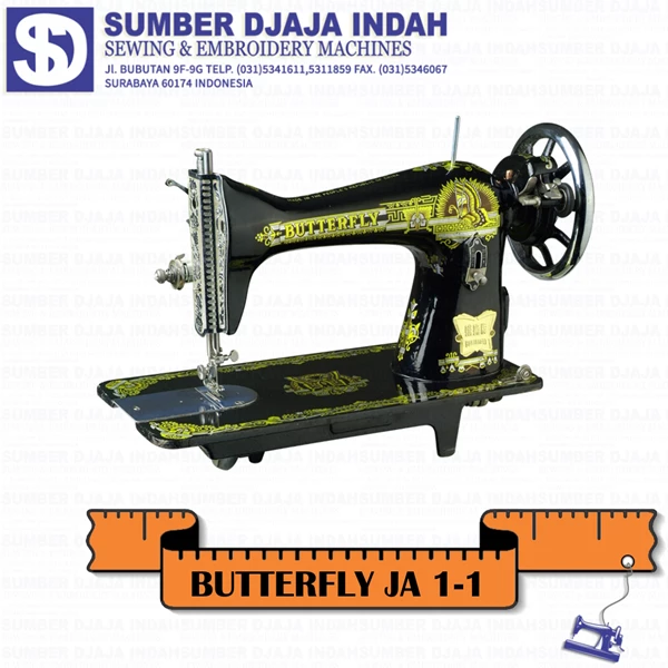 Home Industry Traditional Sewing Machine Butterfly JA1-1
